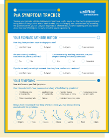 PsA Symptom tracker